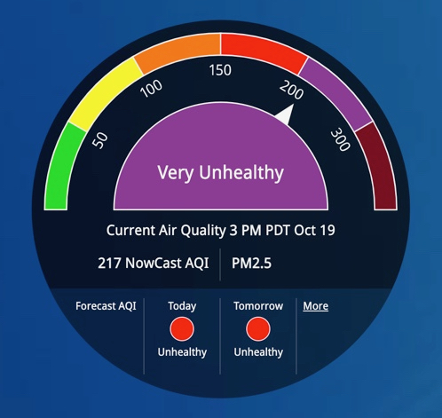 Air Quality Index Ranks Us As 2nd Worst In The World On Wednesday ...